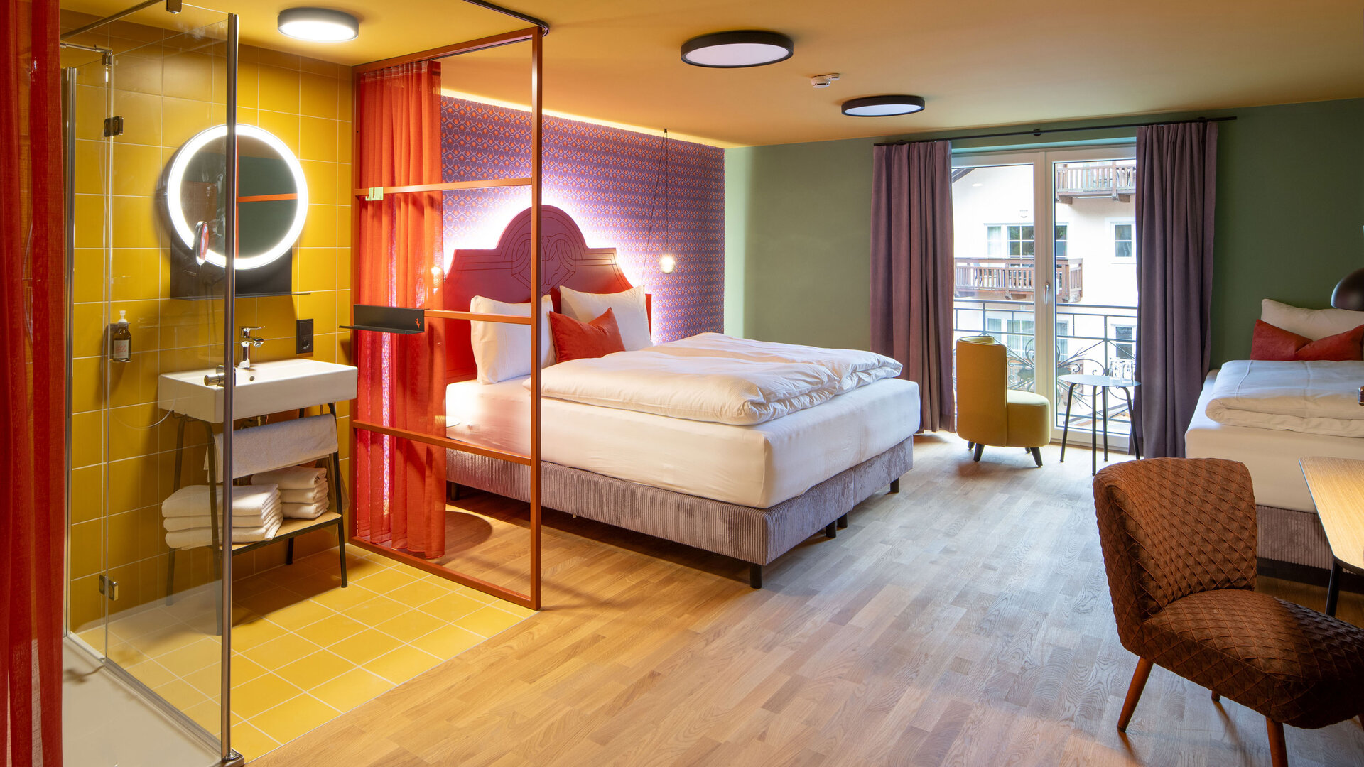 Dreibettzimmer